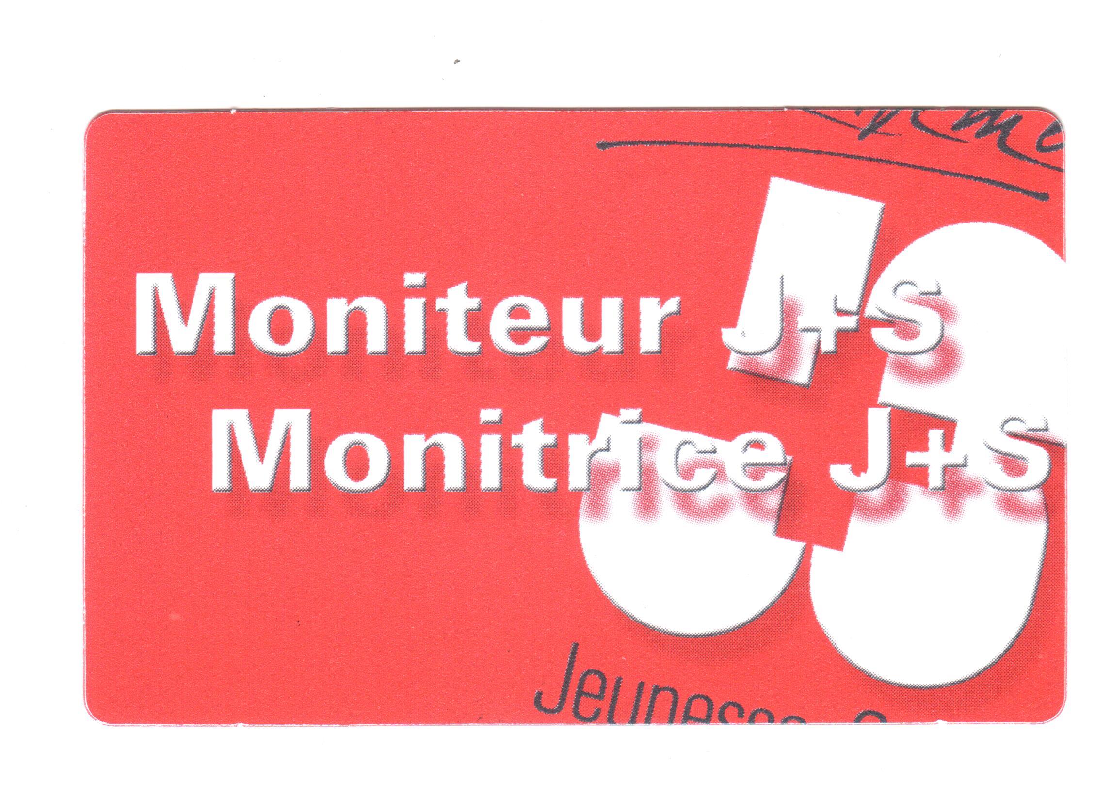 Moniteur J+S